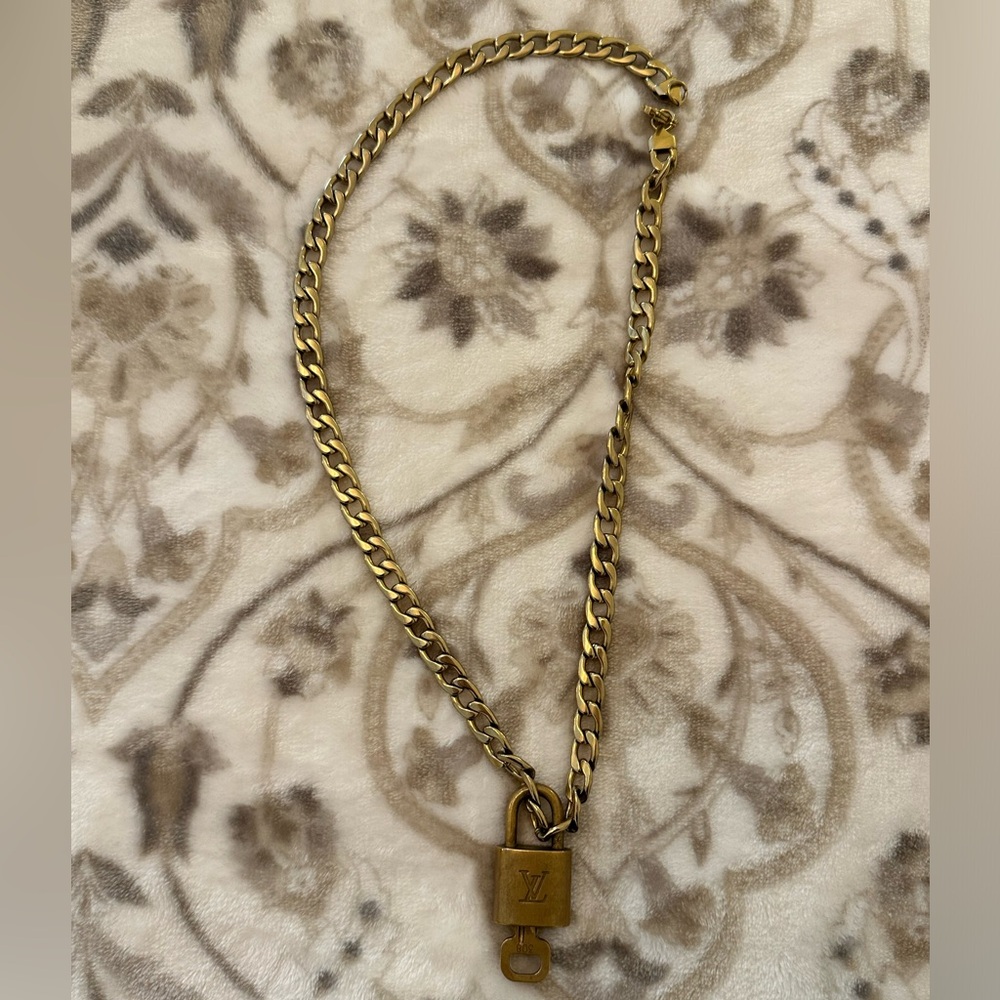 Louis Vuitton Gold Necklace